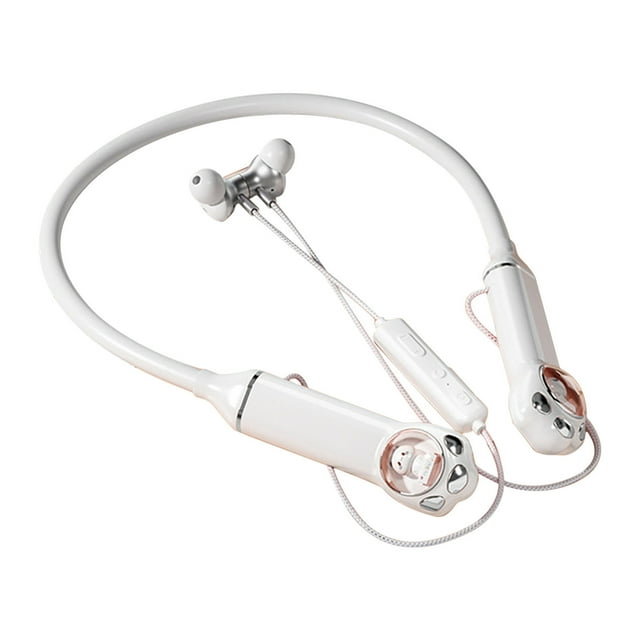 SDNall Earphones Bluetooth Wireless Wireless Bluetooth Neckband Earphones for Sports, Long Battery Life, Extended Range, Comfortable Wear for Running, Gym Workouts