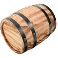 thumbnail image 3 of Barril de vino de roble Barril de vino de madera Barril de oporto vintage Cubo de whisky añejo Dispensador marrón, 3 of 9