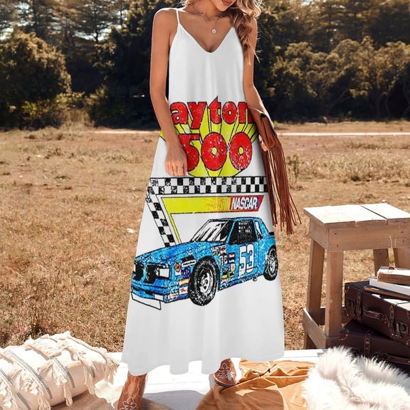 Vintage Daytona 500 Shirt Racing Mens Graphic T-Shirt Sleeveless Dress Clothing birthday dress