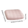 thumbnail image 3 of Office Chair Seat Cover, Washable Desk Chair Slipcover for Computer Chairs, Seat Protector for All Seasons, 3 of 6