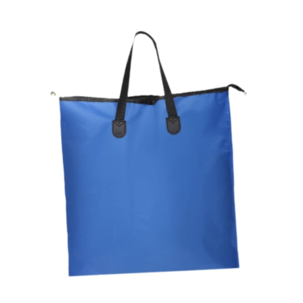 Bolsa de pescado con bolso que transportaba tela oxford plegable bolsa de almacenamiento de equipos de pesca bolsa 50cmx50cm