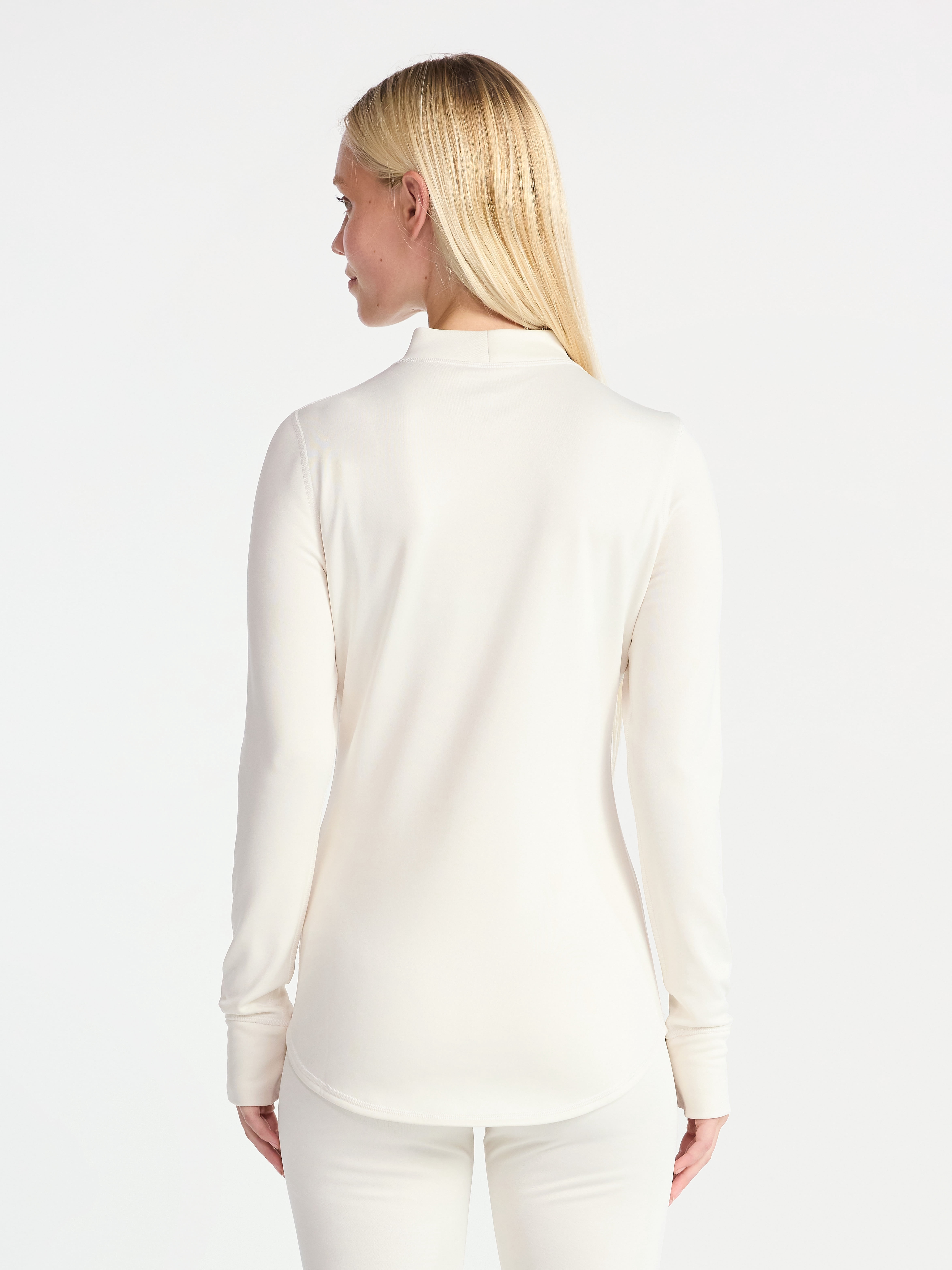 ClimateRight by Cuddl Duds Women's Warmer Thermal Guard Base Layer Mock Neck Base Layer Top, Sizes XS to 4X