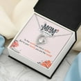 thumbnail image 3 of To My Mom, , Mother Necklace, Gift For Mother, Xmas, Christmas, Personalized Gift To My Mom - Forever Love Necklace - White Gold or Yellow Gold - Gift Box, 3 of 5