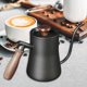 thumbnail image 3 of Hervidor de goteo de acero inoxidable para espresso, cafetera italiana, con cuello de cisne, para estufa u oficina Negro, 3 of 9