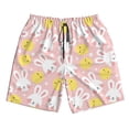 thumbnail image 5 of Goofa Rabbit And Chick Printed Mens Swim Trunks Summer Quick Dry Short Beach Swimwear Bathing Suits-, 5 of 9
