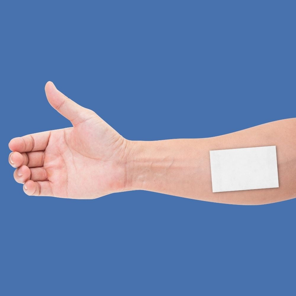 3"X4" White Non-Adherent Sterile Gauze Pads - 100 Pads/Box (4 Boxes) (MS-40535)
