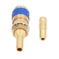thumbnail image 4 of Quick Coupling Kit, Brass,MIG TIG Torch Adapter Torch Hose Adapter and Rubber Torch Tube Adapter Easy to Install High Hardness for MIG TIG Welding Red, 4 of 7