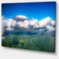 thumbnail image 2 of Aerial View of Mount Kilimanjaro - Landscape Canvas Art Print, 2 of 4