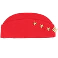 thumbnail image 1 of Sombrero de baile marinero, espectáculo de danza cuadrada, abanico de velero, azafata, barco, otoño, tres estrellas, boinas de trigo, gorra militar (rojo), 1 of 7