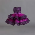 thumbnail image 2 of Generic Baby Girl Pageant Dress Sequins Princess Dress Toddler Flower Wedding Birthday Party Gown Dresses 12 Months 5 Years Children Christmas Ball Gown Dress, 2 of 8