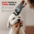 thumbnail image 4 of DogCare Short & Sweet DLX Smart Pet Clipper, Gray, dog grooming clipper, 4 of 7