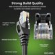 thumbnail image 2 of Cable Ethernet Cat6 GEARit Paquete de 50 Unidades 15 cm Flexible, 2 of 8