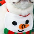thumbnail image 7 of SPRING PARK Christmas Dog Bib - Dog Bandanas Christmas Printed, Christmas Dog Costume Bandanas for Small, Medium, Large Dogs, Holiday Pet Dog Accessories Scarf, 7 of 7