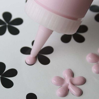 Flower & Leaves Sheets for Royal Icing, Chocolate, and Rolled Fondant - 11040AC - National Cake