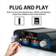 thumbnail image 4 of Amplificador Bluetooth HIFI Amplificador de Sonido de Audio Digital de 4 Canales Radio FM Soporte MP3 USB SD de Audio Doméstico, Enchufe de la UE, 4 of 8