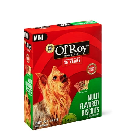 Ol' Roy Multi-Flavored Mini Biscuit Dog Treats, 14 oz ...