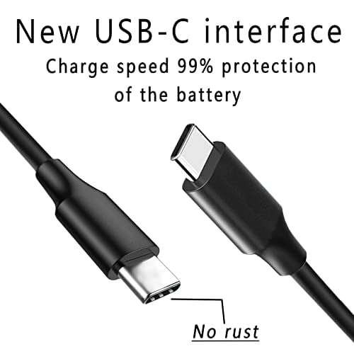USB Tipo C 45W Chromebook Cargador para HP Chromebook 14 X360 14-ca051