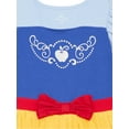 thumbnail image 2 of Disney Princess Girls Snow White Cosplay Dress with Short Puff Sleeves, Sizes 4-12, 2 of 3