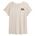 thumbnail image 2 of Pete The Cat - Life Is Groovy - Women's Oversized Graphic T-Shirt, 2 of 5