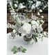 thumbnail image 3 of Flores Artificiales N&T NIETING Rosas de Espuma 25 piezas Plata Blanco/Gris, 3 of 8
