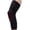 Black, variant on Honeycomb Knee Sleeves For Basketball Cycling Running Padding Sports Support Gear, M, Red