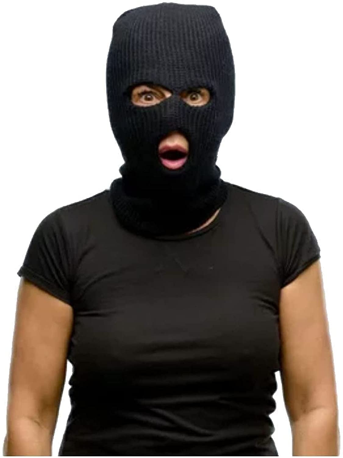 GRNSHTS Unisex 3 Hole Winter Knitted Mask, Outdoor Sports Full Face Cover Ski  Mask Warm Knit Balaclava for Adult (Brown) - Walmart.com, image size:1125x1500