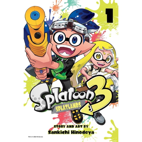 Pre-Owned Splatoon 3: Splatlands, Vol. 1 (Paperback) 1974743543 9781974743544