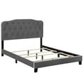 thumbnail image 3 of Modway Amelia King Modern Style Performance Velvet Bed in Gray Finish, 3 of 6