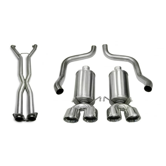 Corsa Performance 14469Cb4 Xtreme Cat Back Exhaust System Fits 05 08 Fits/For Fits select: 2005 ,2006-2008 CHEVROLET CORVETTE
