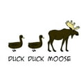thumbnail image 3 of CafePress - Duck Duck Moose Pajamas - Women's Light Pajamas, 3 of 4