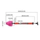 thumbnail image 4 of High Pressure Toilet Unblock Shot Toilet Pipe Plunger High Pressure Toilet Unblock A Shot Stainless Steel Toilet Toilet Snake, 4 of 5