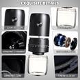 thumbnail image 4 of Portable Battery Powered Burr Coffee Grinder with 40 Adjustable Settings & 35g Capacity, 1800mAh Rechargeable Coffee Bean Grinder with Conical Ceramic Burr, for Travel, Camping, Office, Espresso, etc, 4 of 14