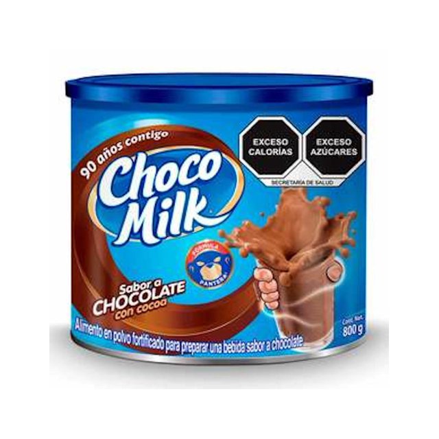 Pack de 12 Chocolate Chocomilk Enriquecido Lata de 800g Chocomilk Lata d 800g
