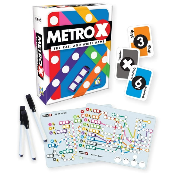 Metro X - le Jeu Rail & Write