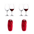 thumbnail image 1 of Ensemble de Verres à Vin Riedel Ouverture Lot de 4 avec 2 Porte-Bouteilles, 1 of 7