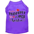 thumbnail image 2 of Mirage Pet 51-451 ORXXXL Mommy is My Bestie Screen Print Dog Shirt, Orange - 3XL, 2 of 8