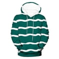 thumbnail image 4 of Sudadera con capucha para hombre, estilo casual, con cuello redondo, estampado, manga larga, blusa de poliéster, 4 of 6