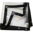 thumbnail image 2 of Foldable Waterproof Transparent Tarpaulin With Eyelets, 2 of 5