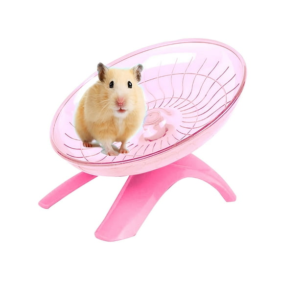 BESTSKY Hamster Wheel, Silent Wheel, Hamster Flying Saucer Silent Running Exercise Wheel for Hamsters, Gerbils, Mice, Hedgehogs, and Other Small Pets
