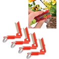 thumbnail image 4 of shiyou-10Pcs Thumb Pruner Knife with Finger Cuff, Efficient and Practical Separator Finger Knife for One Handed Picking and Pruning of Vegetables Safe and, 4 of 4