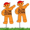 thumbnail image 1 of Señal de seguridad Shimeyao Slow Down Kids at Play, 40 x 30 cm, aluminio, 1 of 6
