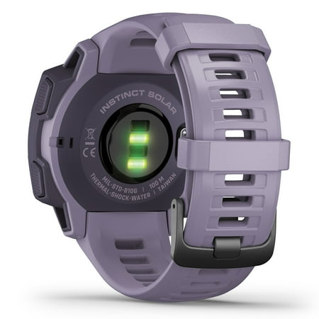 Garmin - Instinct Solar Smartwatch 45mm Fiber-Reinforced Polymer - Orchid
