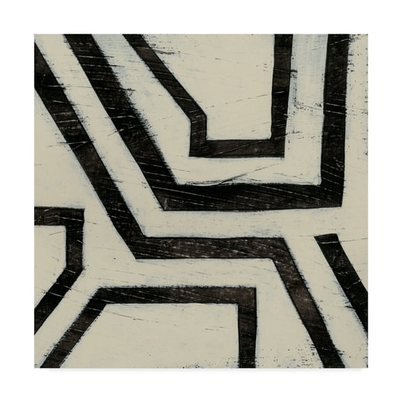 Trademark Fine Art 'Hieroglyph III' Canvas Art by June Erica Vess