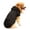 Black, variant on Ympkerial Large Dog Sweater Hooded Warm Clothes for Medium 3XL Big Dogs Soft Fabric Sweatshirt Harness Hole Outdoor Winter Wear Cozy Pet Apparel Black