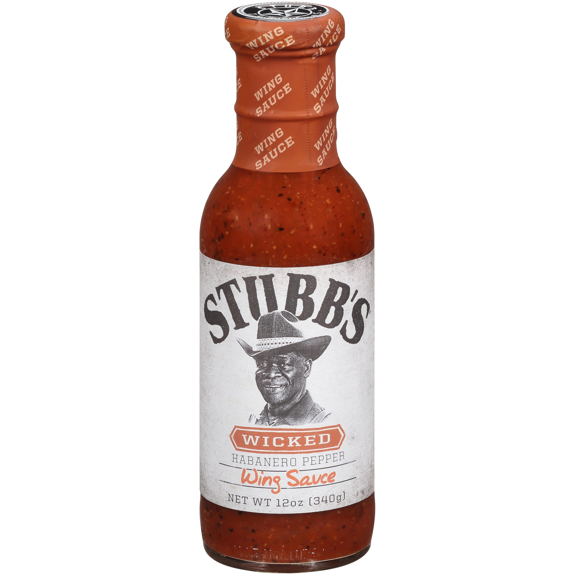 Stubb's Wing Sauce - Wicked Habanero, 12 oz