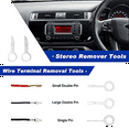 thumbnail image 4 of 19 Pcs Trim Removal Tool, Auto Clip Pliers Fastener Terminal Remover Set, Plastic Pry Tool Kit for Car Panel/Dash Blue,1 x trim removal tool kit,Blue, 4 of 8