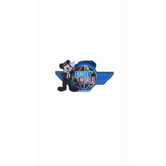 Disney Parks Mickey Travel the World Soarin' Magnet New