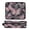 Pink with Gold Butterfly, variant on Hair Tool Organizer Bag with Heat Resistant Mat Removable Travel Storage Case for Hot Air Brushes Curling Irons Pink with Gold Butterfly