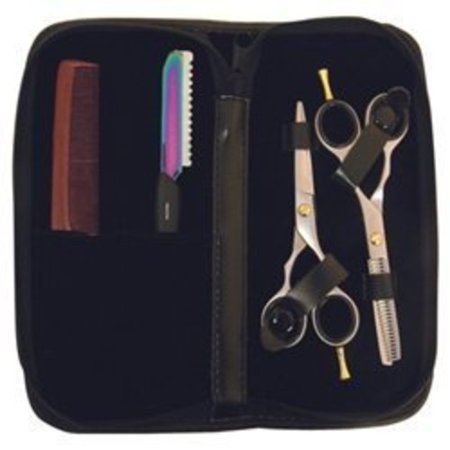 5 Pieces Hair Cutting Shears and Razor Styling Kit by 5 Pieces Hair Cutting Shears and Razor Styling Kit by