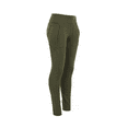 thumbnail image 3 of Ridgecut YLB-30451 Women's Stretch Fit Natural-Rise Work Leggings, Olive, Large, 3 of 9